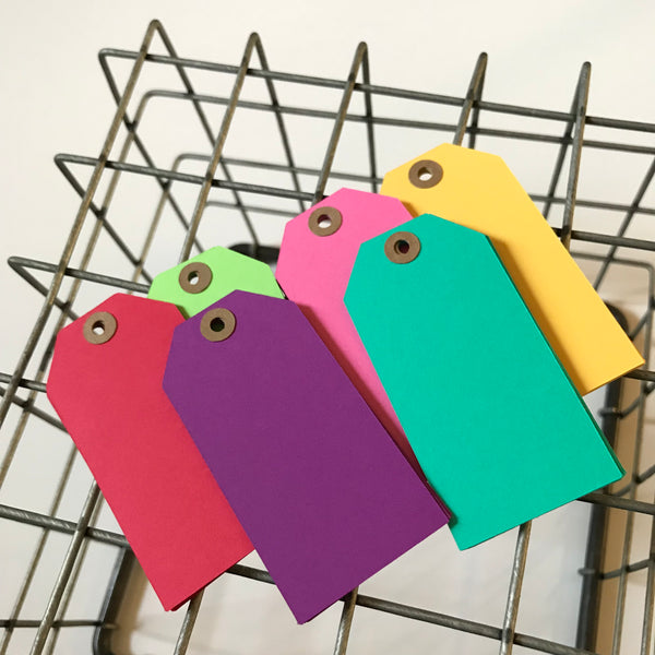 Fiesta Colored Tags